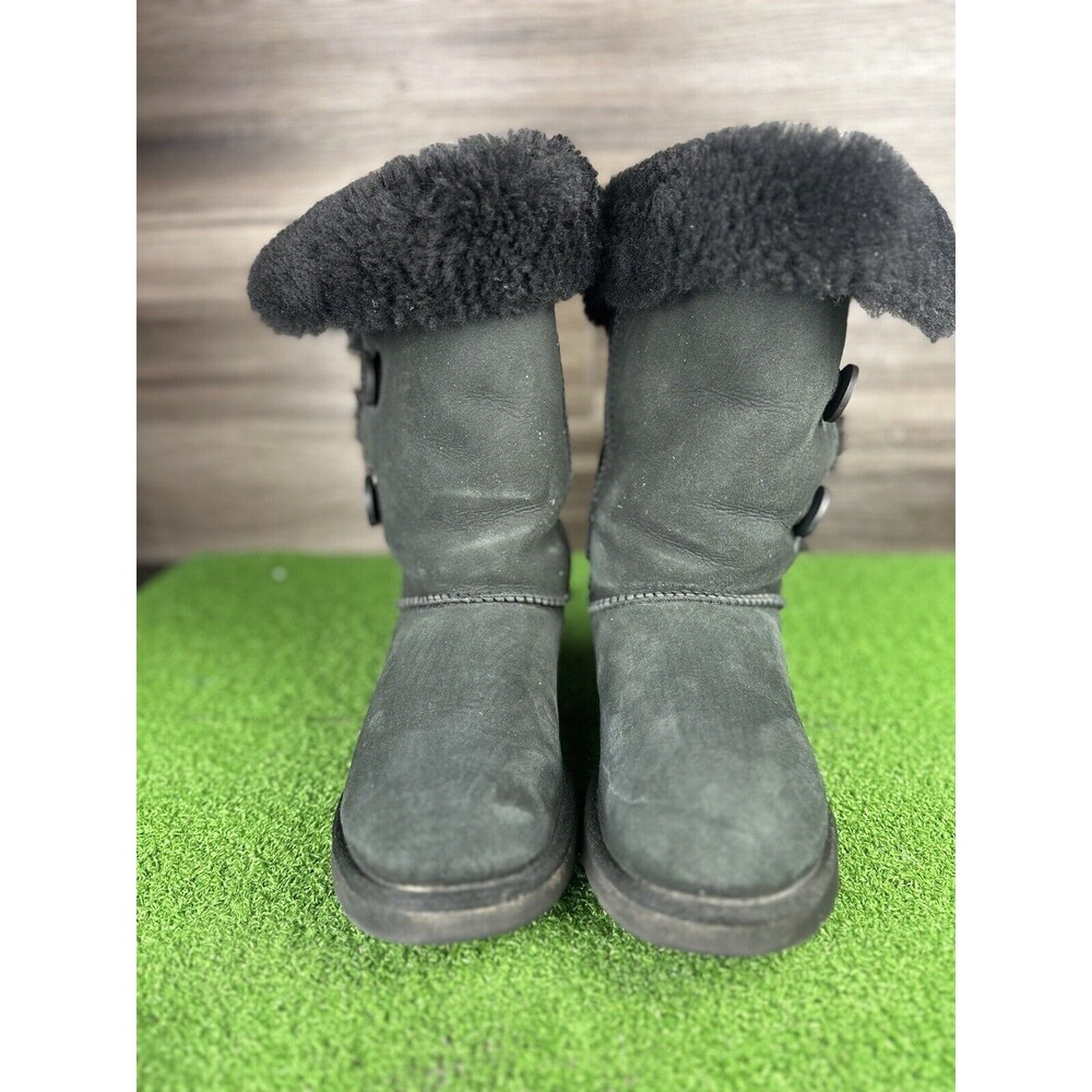 Ugg Bailey Button Triplet Tall Boots Size 8 as pictured